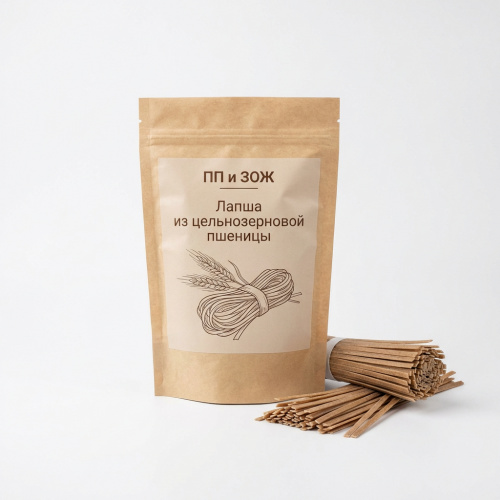 Лапша из цельнозерновой пшеницы 
