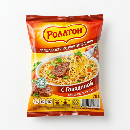 Лапша роллтон быстрого приготовления