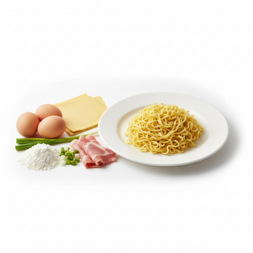 Лапша яичная вареная