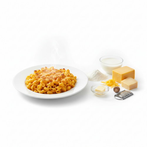 Макароны с сыром