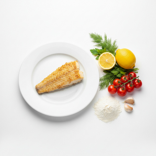 Минтай запеченный