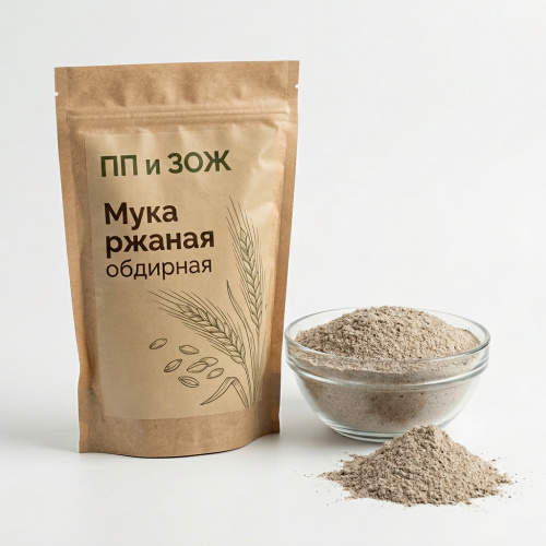 Мука ржаная обдирная